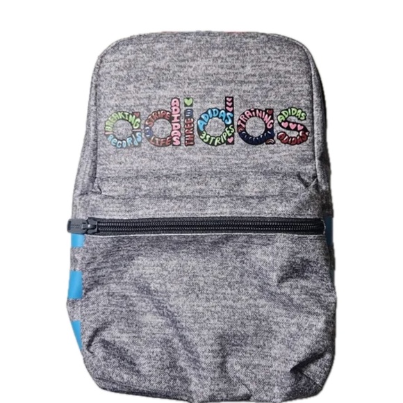 Adidas Kids Insulated Lunch Bag School Cooler New Recycled Material Backpack - Picture 3 of 9